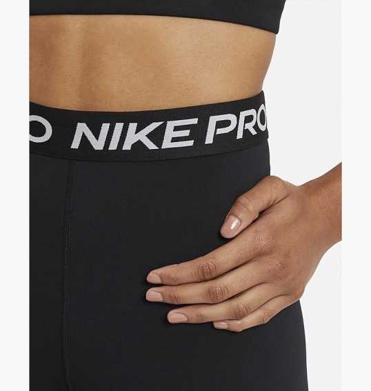 Шорти жіночі Nike Pro 365 Women'S High-Rise 7 Shorts Black DA0481-011 фото 5 — інтернет-магазин Tapok