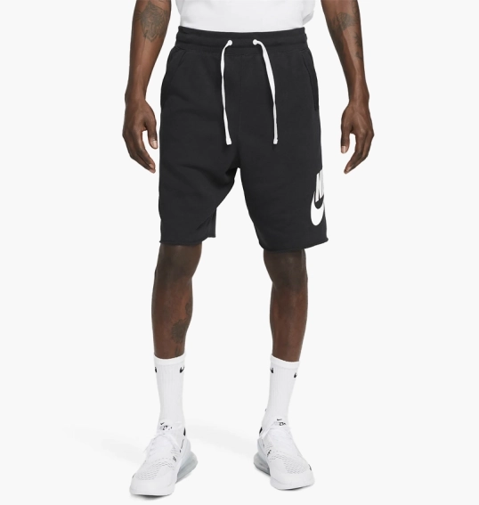 Шорты Nike Club Alumni Mens French Terry Black Dx0502-010 фото 1 — интернет-магазин Tapok