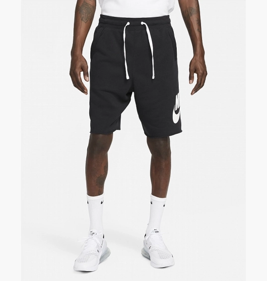 Шорты Nike Club Alumni Mens French Terry Black Dx0502-010 фото 2 — интернет-магазин Tapok