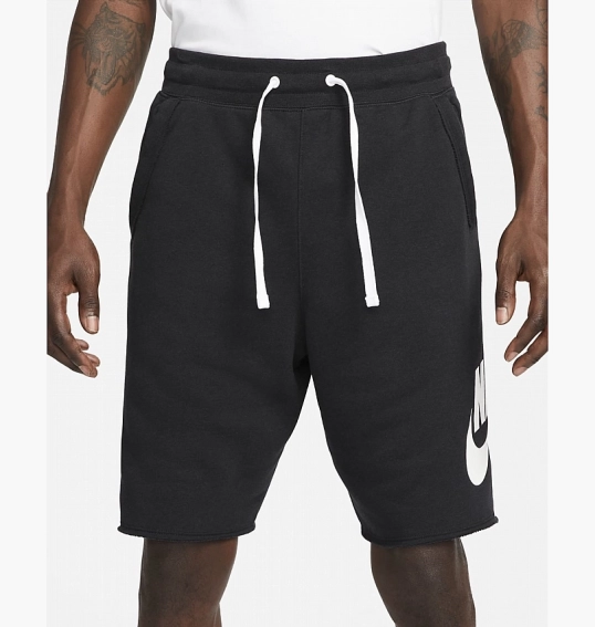Шорты Nike Club Alumni Mens French Terry Black Dx0502-010 фото 3 — интернет-магазин Tapok
