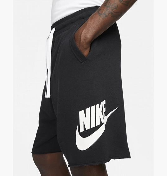 Шорты Nike Club Alumni Mens French Terry Black Dx0502-010 фото 5 — интернет-магазин Tapok