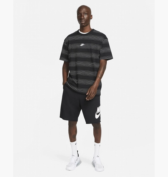 Шорты Nike Club Alumni Mens French Terry Black Dx0502-010 фото 7 — интернет-магазин Tapok