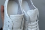 Жіночі кросівки шкіряні літні білі-сірі Milord Olimp На товстій підошві ПРФ Фото 3