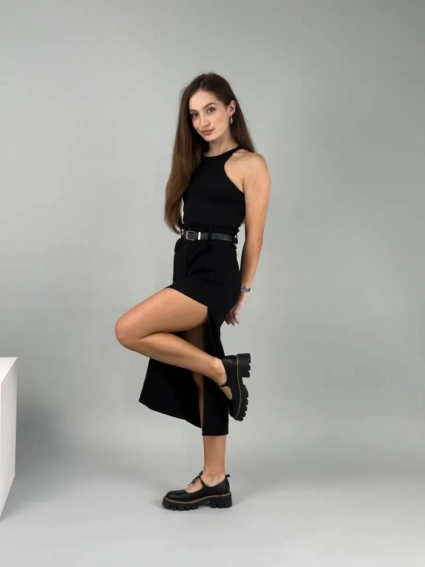 Туфлі жіночі шкіряні чорні фото 9 — интернет-магазин Tapok