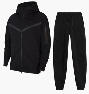Спортивный костюм Nike Tech Fleece Black CU4489-010__CU4495-010