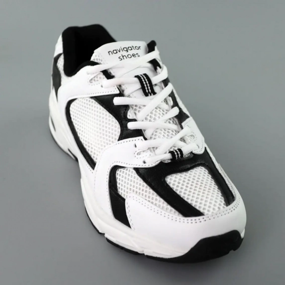 Кросівки чоловічі 588276 Білі чорні фото 2 — інтернет-магазин Tapok