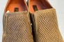 Чоловічі туфлі шкіряні літні оливкові Ava 53 Фото 4