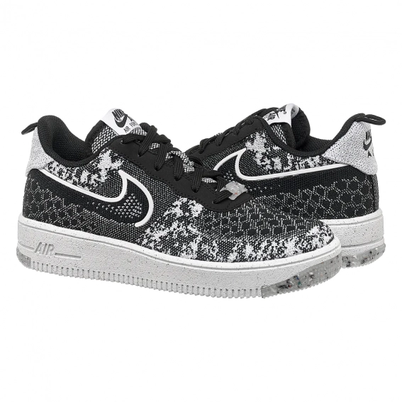 Кроссовки Nike AF1 CRATER FLYKNIT NN (GS) DM1060-001 фото 1 — интернет-магазин Tapok