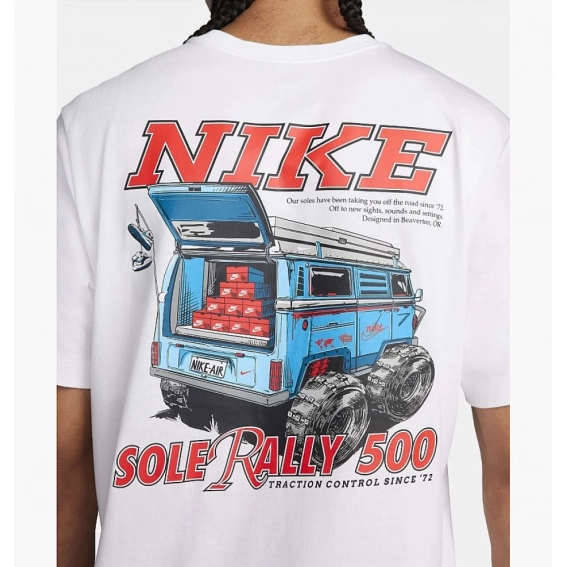 Мужская футболка NIKE U NSW TEE SOLE RALLY LBR FQ3764-100 фото 2 — интернет-магазин Tapok