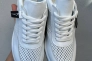 Жіночі кросівки шкіряні літні білі Yuves 4011 Перфорація Фото 2