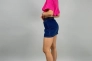 Босоніжки жіночі замшеві кольору фуксії Фото 6