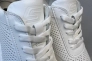 Жіночі кросівки шкіряні літні білі Cypress 303 Фото 3