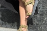 Босоніжки жіночі шкіряні леопардові на низькому ходу Фото 1
