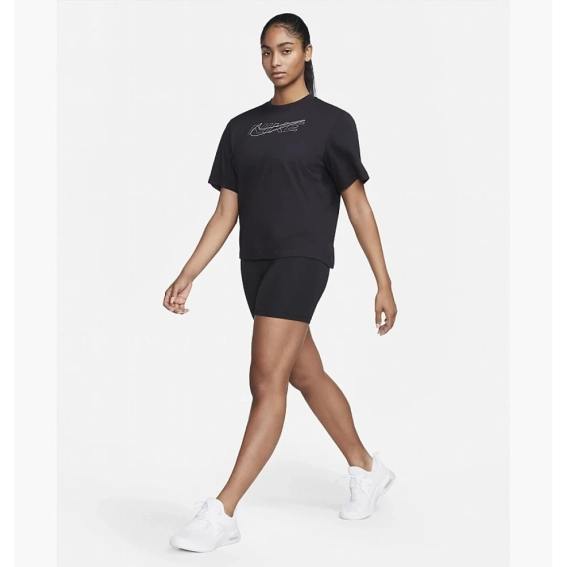 NIKE W NK ONE DF HR 7IN SHORT DV9022-010 фото 4 — интернет-магазин Tapok