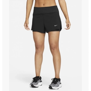 Жіночі шорти NIKE W NK SWIFT DF MR 3IN 2N1 SHORT DX1029-010