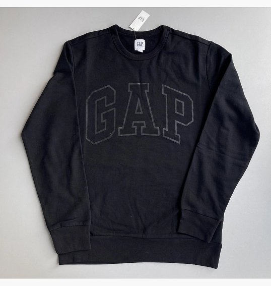 Свитшот Gap Logo Sweatshirt Black 457230031 фото 6 — интернет-магазин Tapok