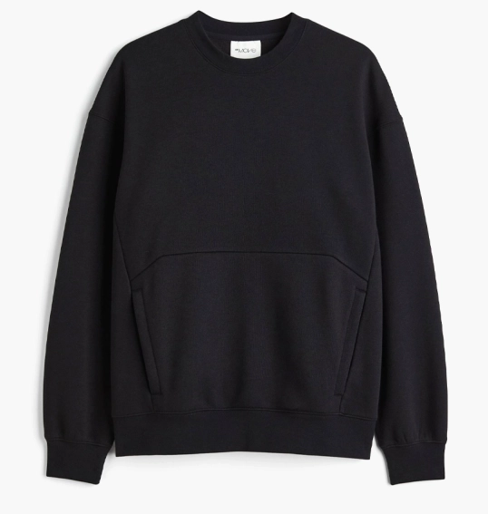 Свитшот H&amp;M Warm Sports Sweatshirt Black 1114051001 фото 1 — интернет-магазин Tapok