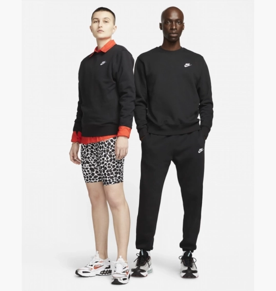 Свитшот Nike NSW Club Crew Black BV2662-010 фото 11 — интернет-магазин Tapok