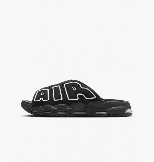 Тапочки Nike Air More Uptempo Black DV2132-001 фото 2 — інтернет-магазин Tapok