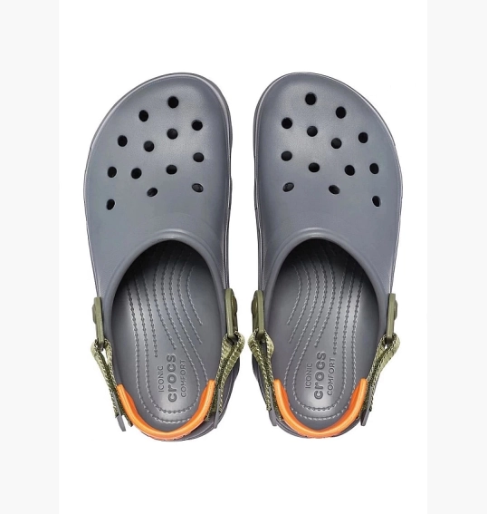 Тапочки Crocs Classic All Terrain Clog Grey 206340-0IE фото 5 — інтернет-магазин Tapok