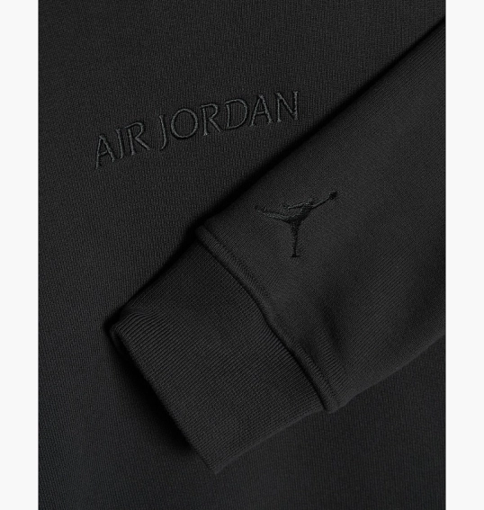 Світшот Air Jordan Wordmark Fleece Sweatshirt Black FJ7788-045 фото 5 — інтернет-магазин Tapok