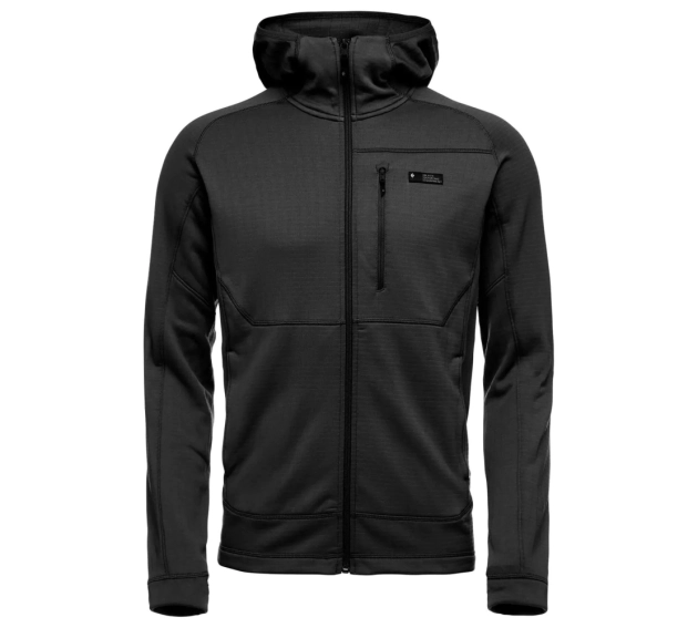 Кофта Black Diamond M Factor Hoody Black фото 1 — интернет-магазин Tapok