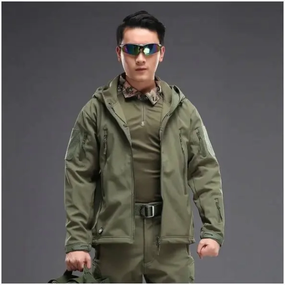 Тактична куртка Pave Hawk PLY-6 Green фото 6 — інтернет-магазин Tapok