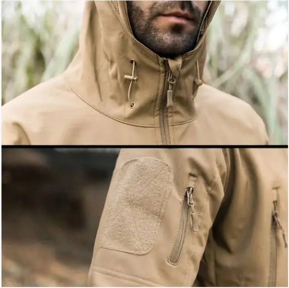 Тактична куртка Pave Hawk PLY-6 Sand Khaki 2XL фото 4 — інтернет-магазин Tapok
