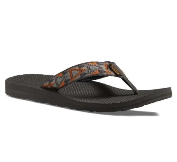 Сланцы TEVA Classic Flip Mosaic Brown фото 1 — интернет-магазин Tapok