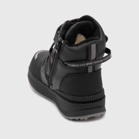 Кроссовки для мальчика Stepln T552-2A Черный фото 4 — интернет-магазин Tapok