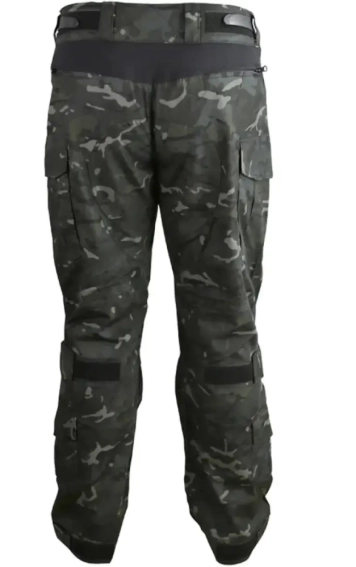 Брюки Kombat UK Spec-ops Trousers Gen II Мультикам Чорний фото 2 — інтернет-магазин Tapok