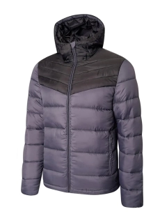 Куртка мужская зимняя Dare 2B Hot Shot Hooded Baffled Jacket Ebony Grey/Black