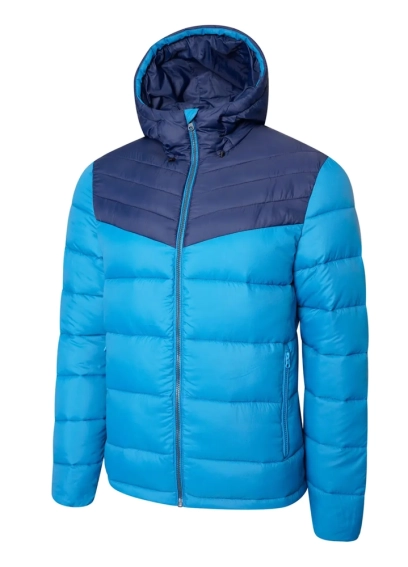 Куртка мужская зимняя Dare 2B Hot Shot Hooded Baffled Jacket Dark ethyl Nightfall Navy фото 1 — интернет-магазин Tapok