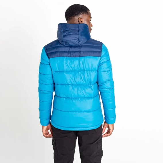 Куртка мужская зимняя Dare 2B Hot Shot Hooded Baffled Jacket Dark ethyl Nightfall Navy фото 2 — интернет-магазин Tapok