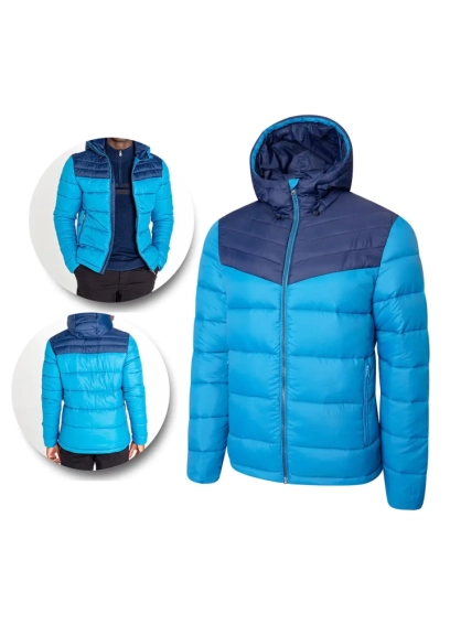 Куртка мужская зимняя Dare 2B Hot Shot Hooded Baffled Jacket Dark ethyl Nightfall Navy фото 3 — интернет-магазин Tapok