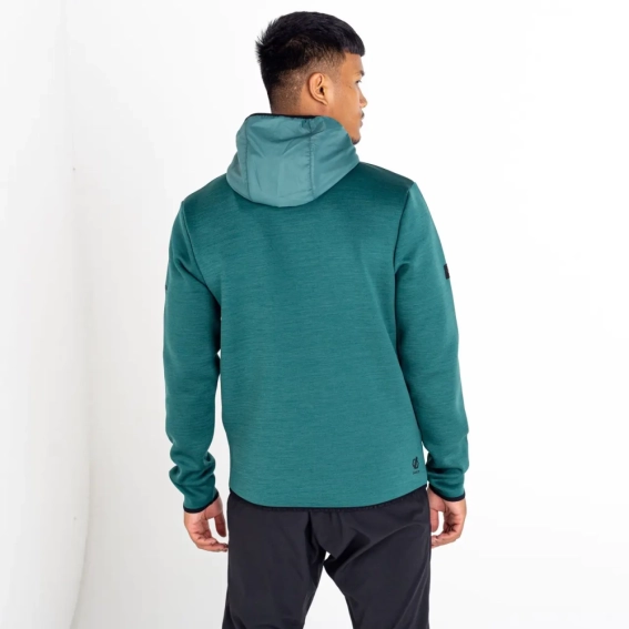 Кофта мужская Dare2b Narrative II Full Zip Sweater Green/Marl фото 4 — интернет-магазин Tapok