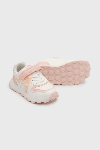 Кросівки для дівчинки Y.TOP LQ225-3 Біло-рожевий фото 5 — інтернет-магазин Tapok