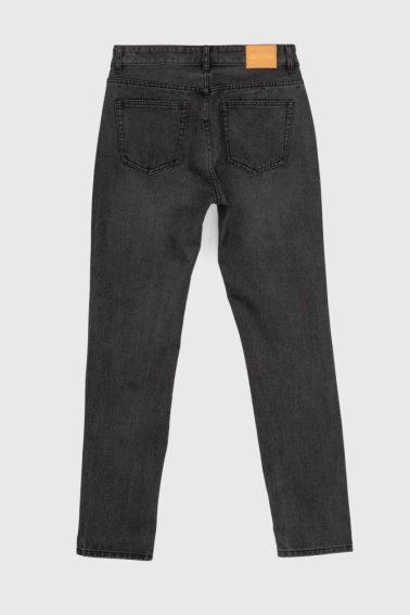 Джинси Regular fit чоловічі Ren Tomogo DM-3 Темно-сірий фото 7 — інтернет-магазин Tapok