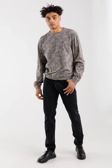 Джинси Regular fit чоловічі Ren Tomogo DM-4 Чорний фото 5 — інтернет-магазин Tapok