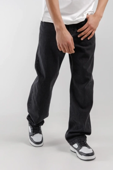 Джинсы Regular fit мужские LAWA MBC02312 Черный фото 1 — интернет-магазин Tapok