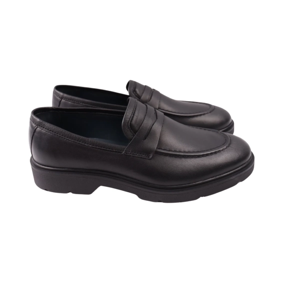 Туфли мужские Vadrus черные натуральная кожа 533-24DTC фото 1 — интернет-магазин Tapok