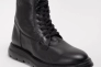 Ботинки мужские кожаные 342460  Fashion Черный Фото 1