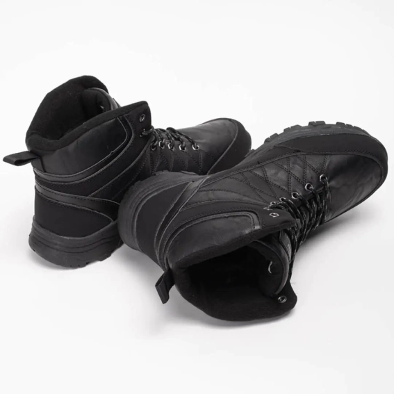 Ботинки мужские спортивные 342366  Fashion Черный фото 5 — интернет-магазин Tapok