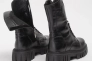 Ботинки женские кожаные 342465  Fashion Черный Фото 5