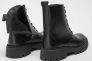 Ботинки женские зимние кожаные 342169  Fashion Черный Фото 5
