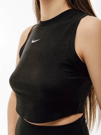 Майка Nike W ESSNTL RIB CRP TANK FB8279-010 фото 3 — інтернет-магазин Tapok