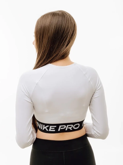 Кофта Nike PRO DF 365 CROP LS FV5484-100 фото 2 — інтернет-магазин Tapok