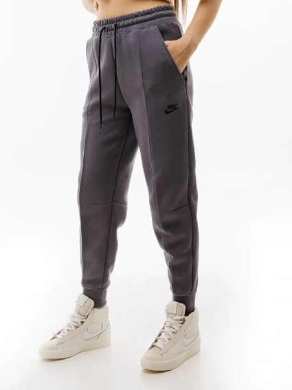 Брюки Nike W TCH FLC MR JGGR FB8330-003 фото 1 — интернет-магазин Tapok