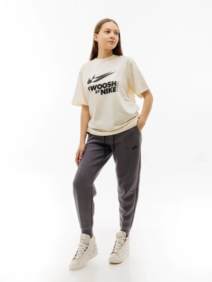 Брюки Nike W TCH FLC MR JGGR FB8330-003 фото 4 — интернет-магазин Tapok