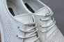 Жіночі кросівки шкіряні літні білі Cypress 610 перф Фото 2